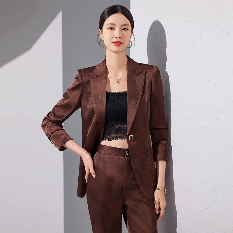 Women Formal Wear Interview - Tailleur pantalone formali in tessuto di