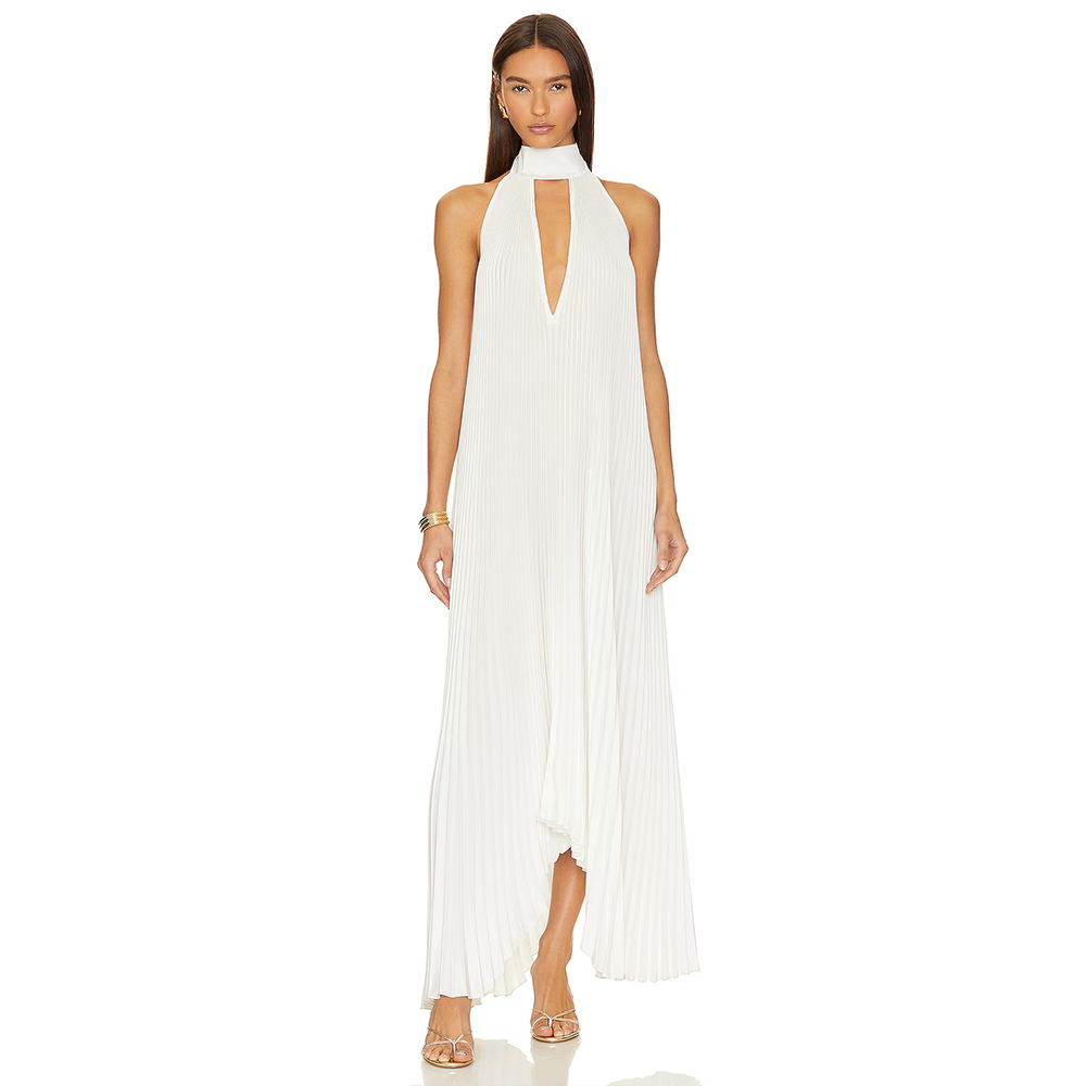 Women'S Formal Wear For A Wedding Guest - Abiti da sera con scollo a