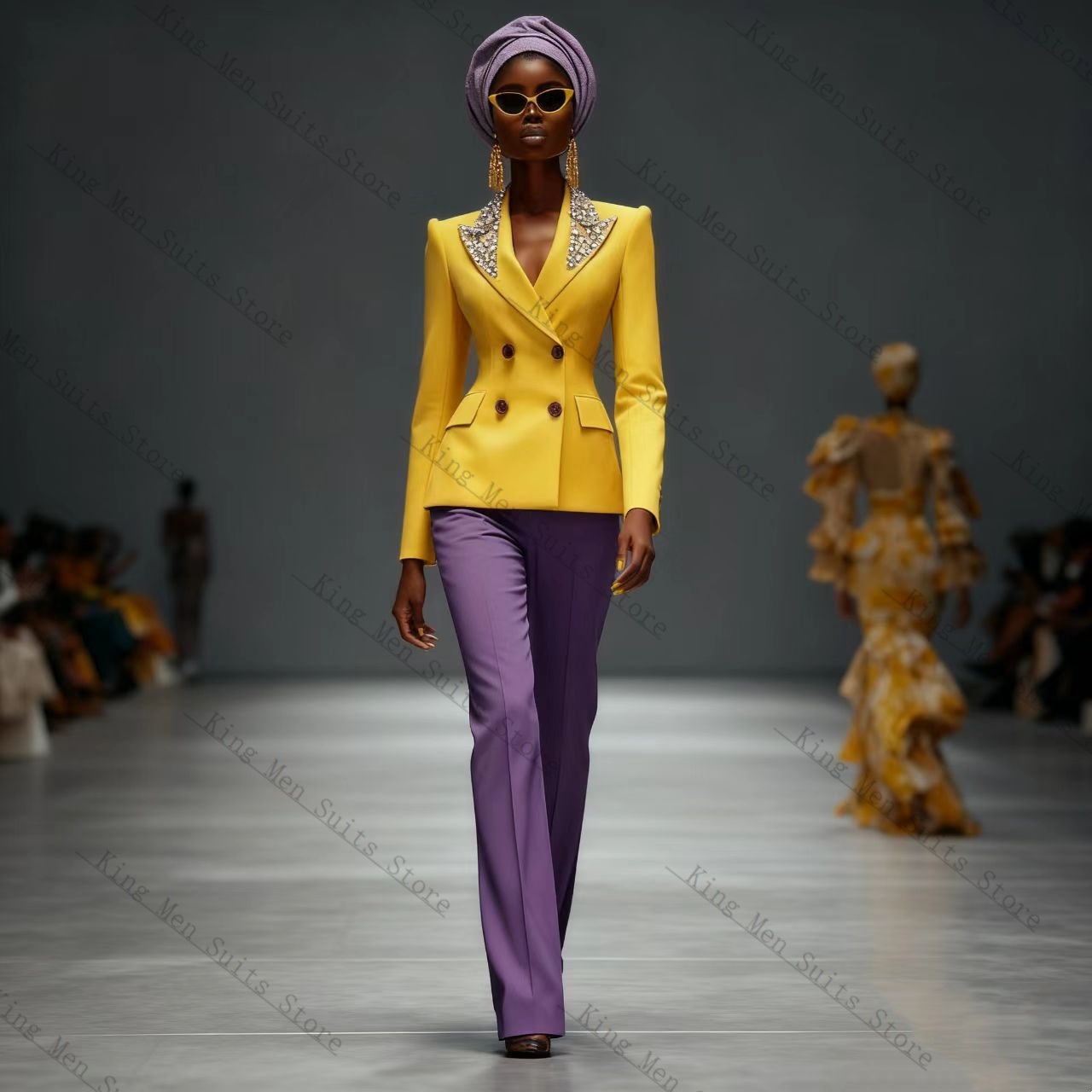 Women'S Formal Wear For A Wedding Guest - Cristalli di lusso Abito da donna