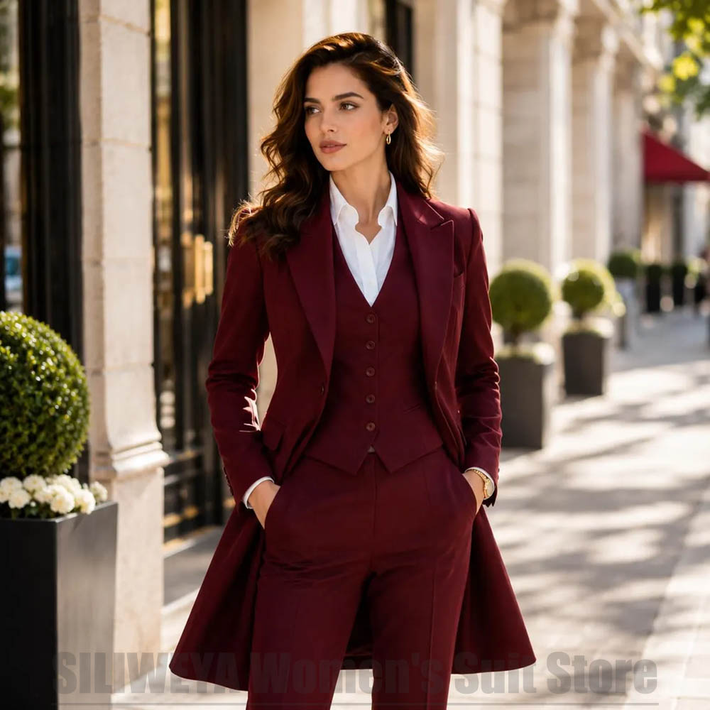 Women Formal Wear Vest - Completo Elegante da Donna in 3