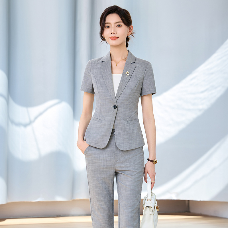 Women Formal Wear Interview - Completo da donna a maniche corte