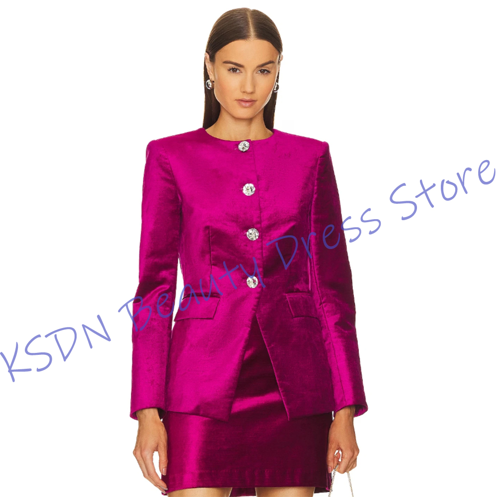 Women'S Elegant Formal Wear - Elegante Completo da Donna Monopetto in