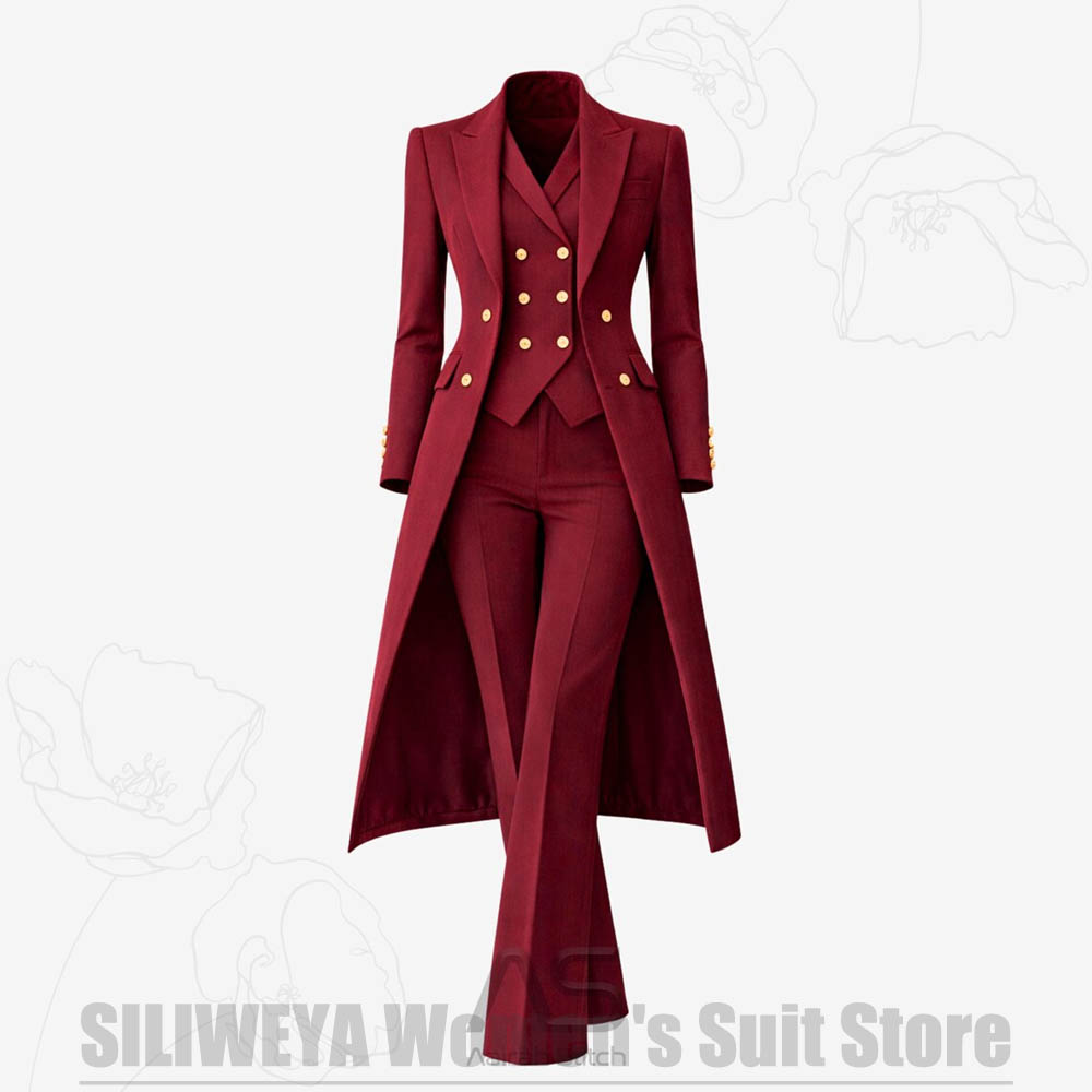 Women Formal Wear Vest - Completo da Donna 3 Pezzi: Giacca