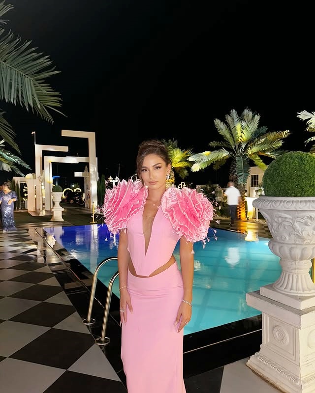 Abiti da Sera Rosa a Due Pezzi - Women Formal Wear Online recensione e prezzo