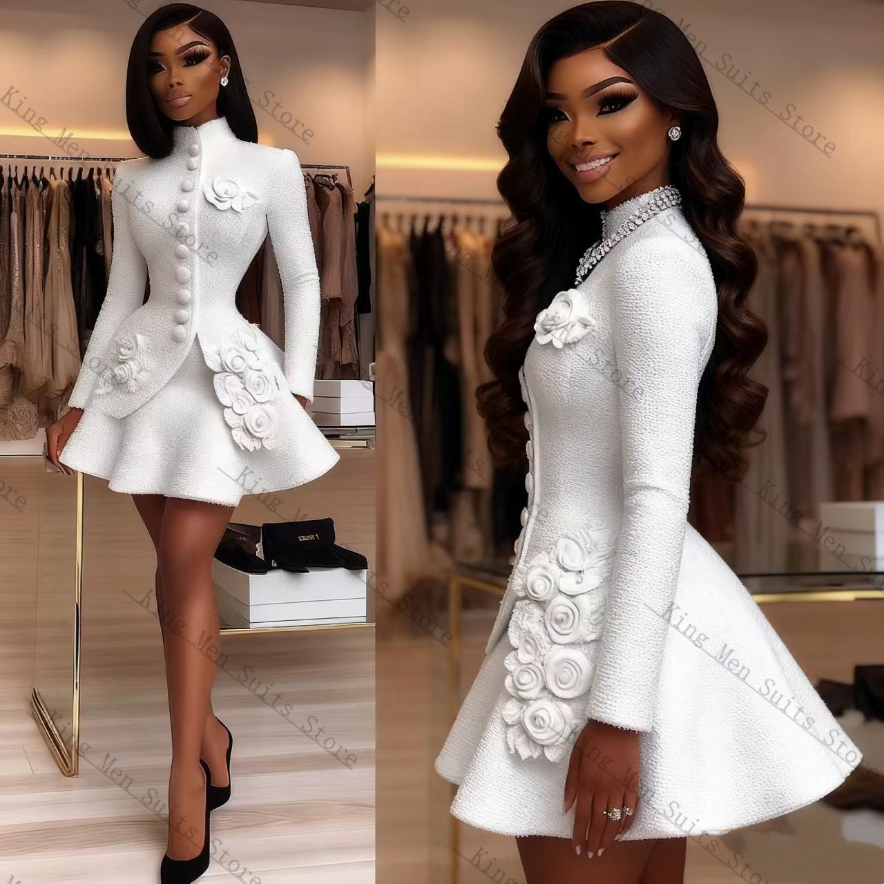 Abito da donna bianco di lusso - Women'S Formal Wear For A Wedding Guest recensione e prezzo