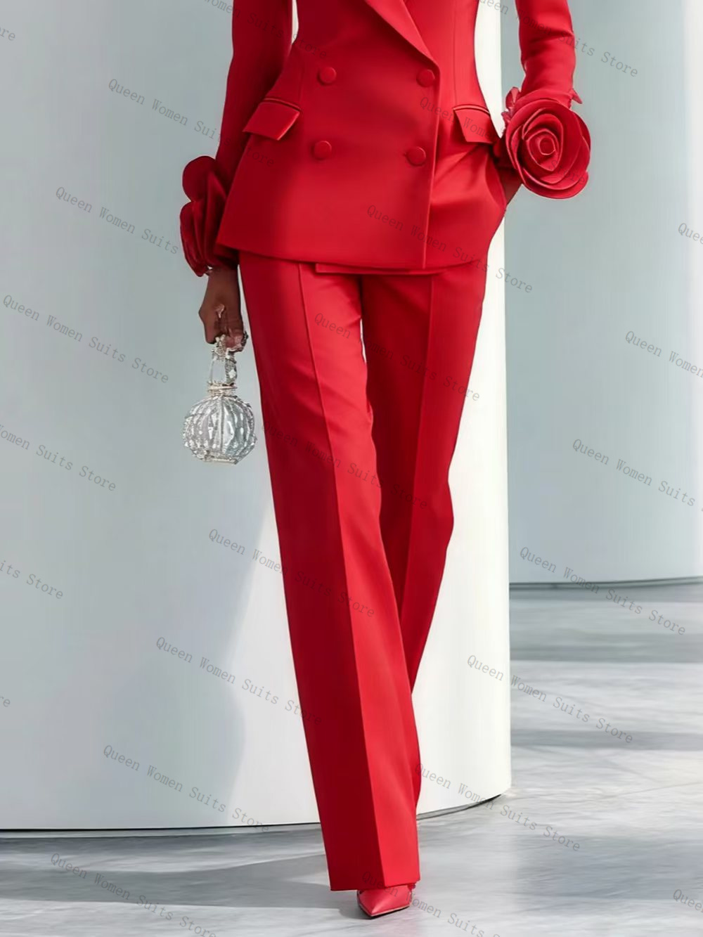 Abito da donna rosso di lusso  - Women'S Formal Wear For A Wedding Guest recensione e prezzo