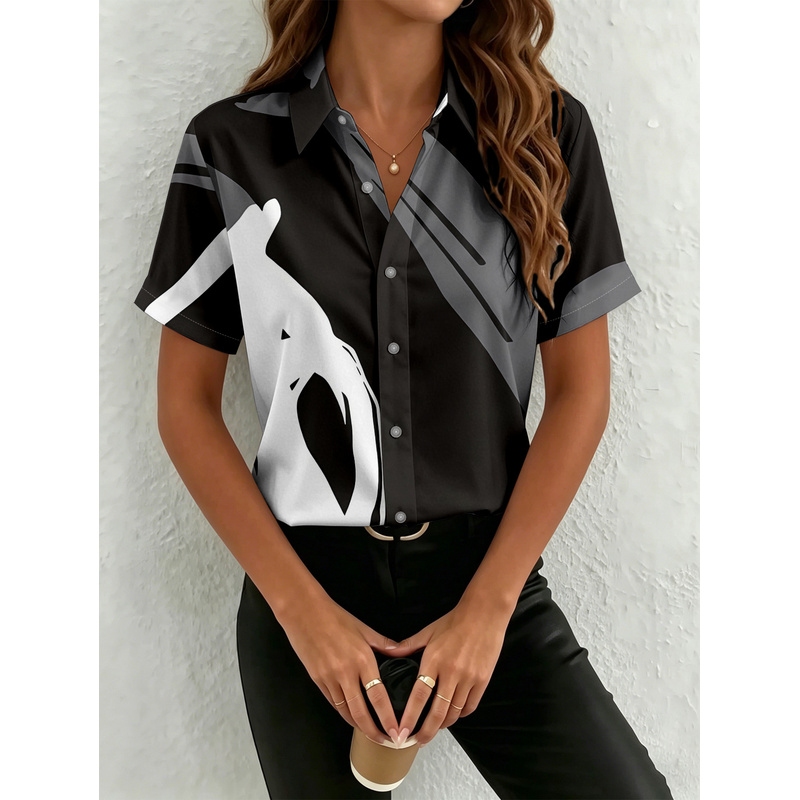 Camicia da Donna a Maniche Cor - Women Formal Wear Stitching recensione e prezzo