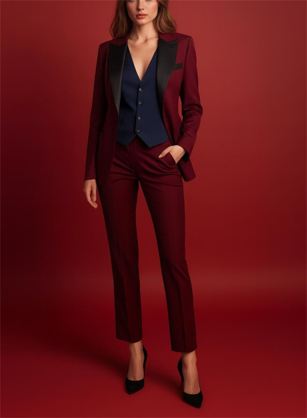Elegante Completo da Donna Bor - Women Formal Wear Vest recensione e prezzo