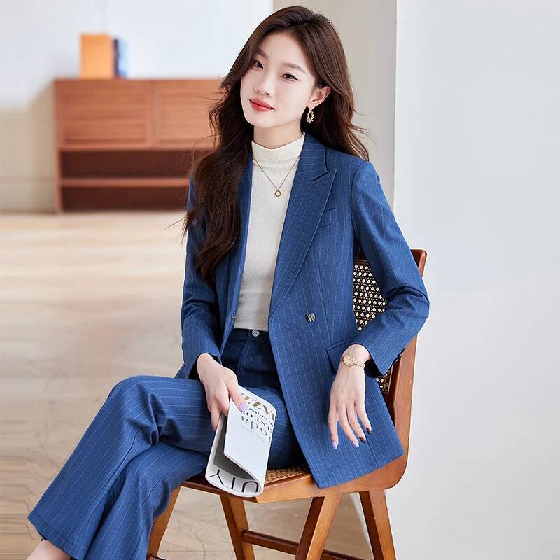 Pantaloni formali a righe eleg - Women Formal Wear Interview recensione e prezzo