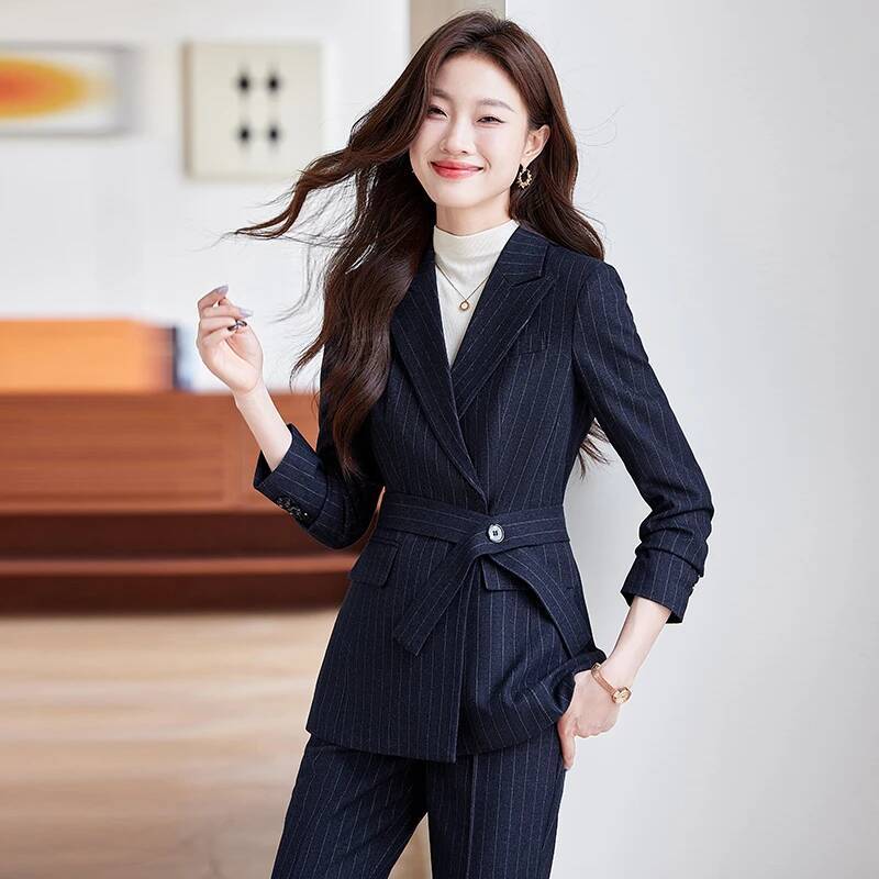 Pantaloni formali a righe eleg - Women Formal Wear Interview recensione e prezzo