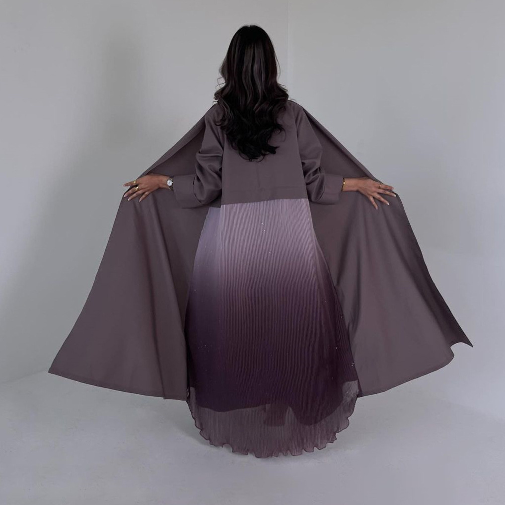 Abito Abaya Plissettato per Do - Women Formal Wear Stitching recensione e prezzo