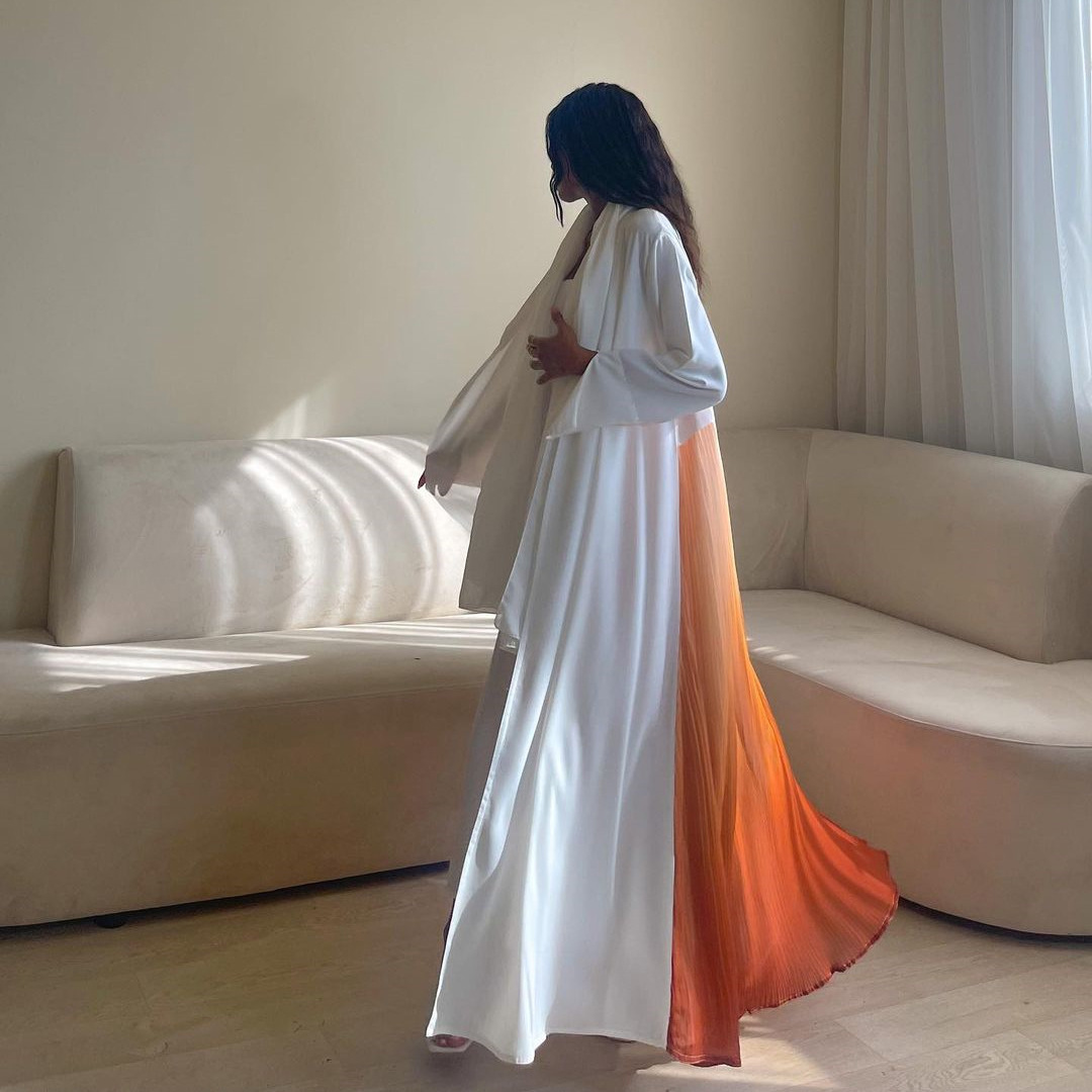 Abito Abaya Plissettato per Do - Women Formal Wear Stitching recensione e prezzo